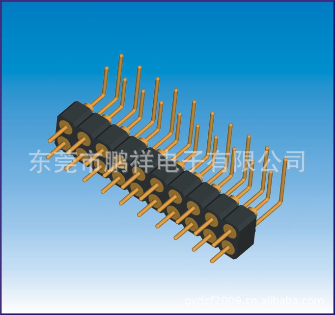 2.54mm圆孔排针双排系列